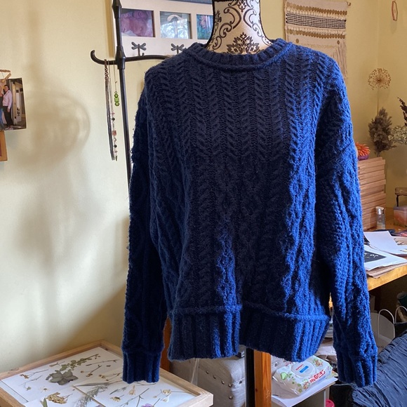 Lucky brand cable crew neck sweater - Picture 9 of 10
